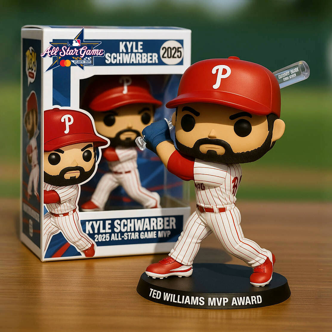 POP!Kyle Schwarber—2025 MLB All-Star Game MVP!