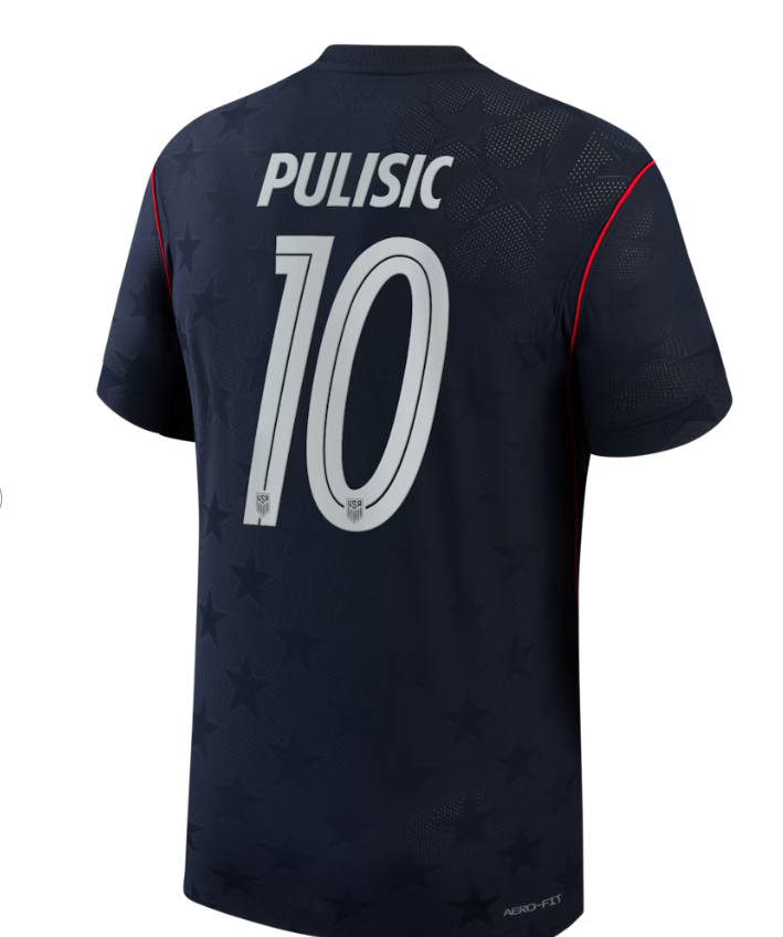 Christian Pulisic USMNT Nike 2026 Away Match Authentic Jersey - Blue