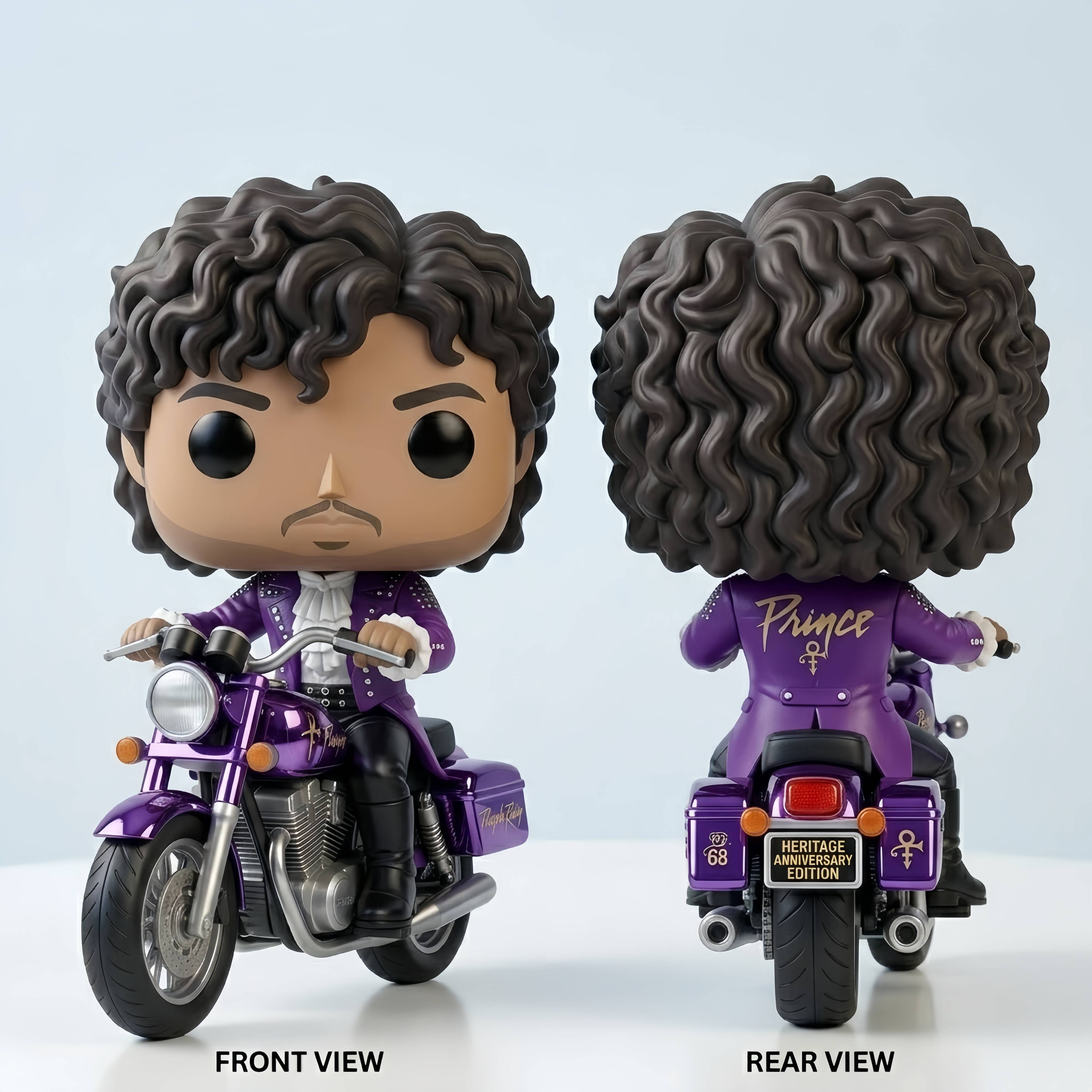 Prince Purple Rain Heritage Anniversary Pop! Rides Figure