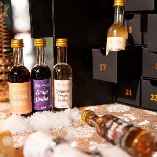 CHRISTMAS 2023 24 DAY GIN AND VODKA ADVENT CALENDAR - Aanythingby Clearance