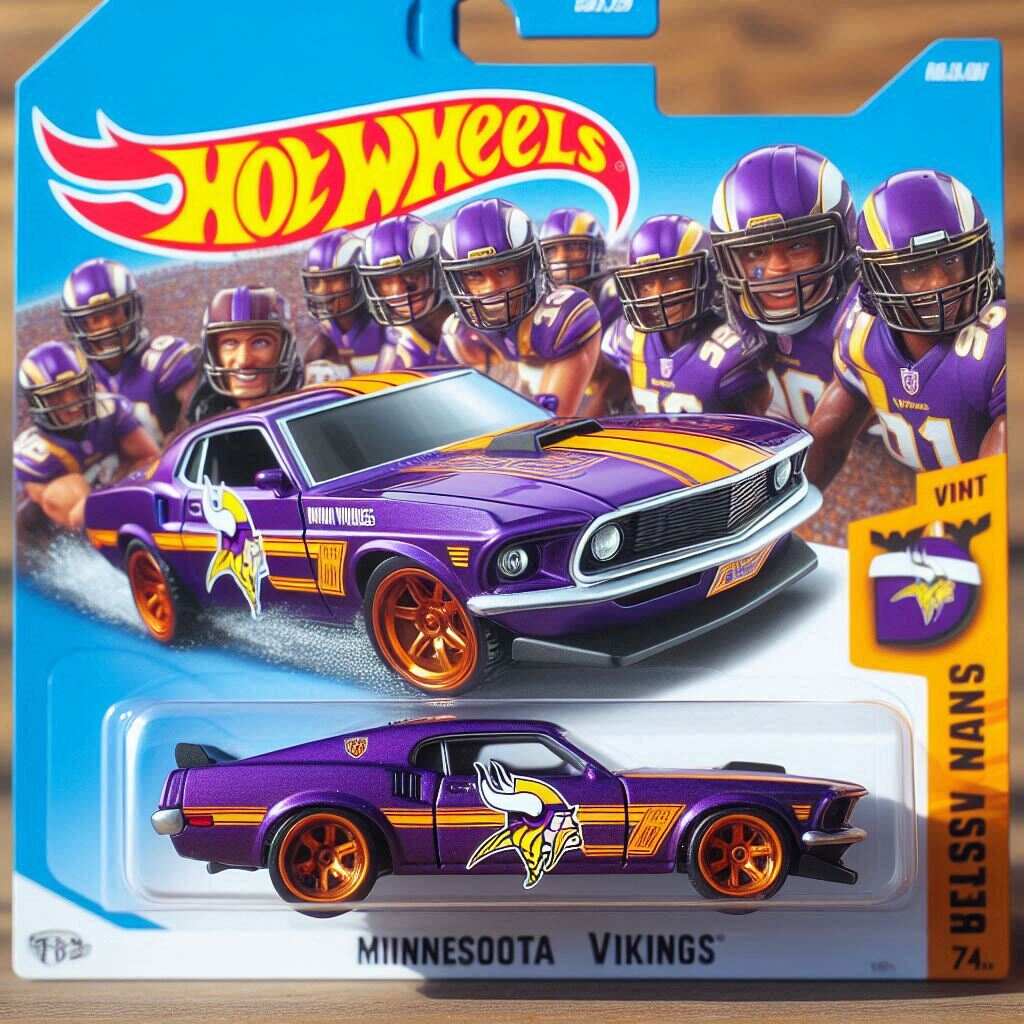 Hot Wheels NFL Team '70 Mustang