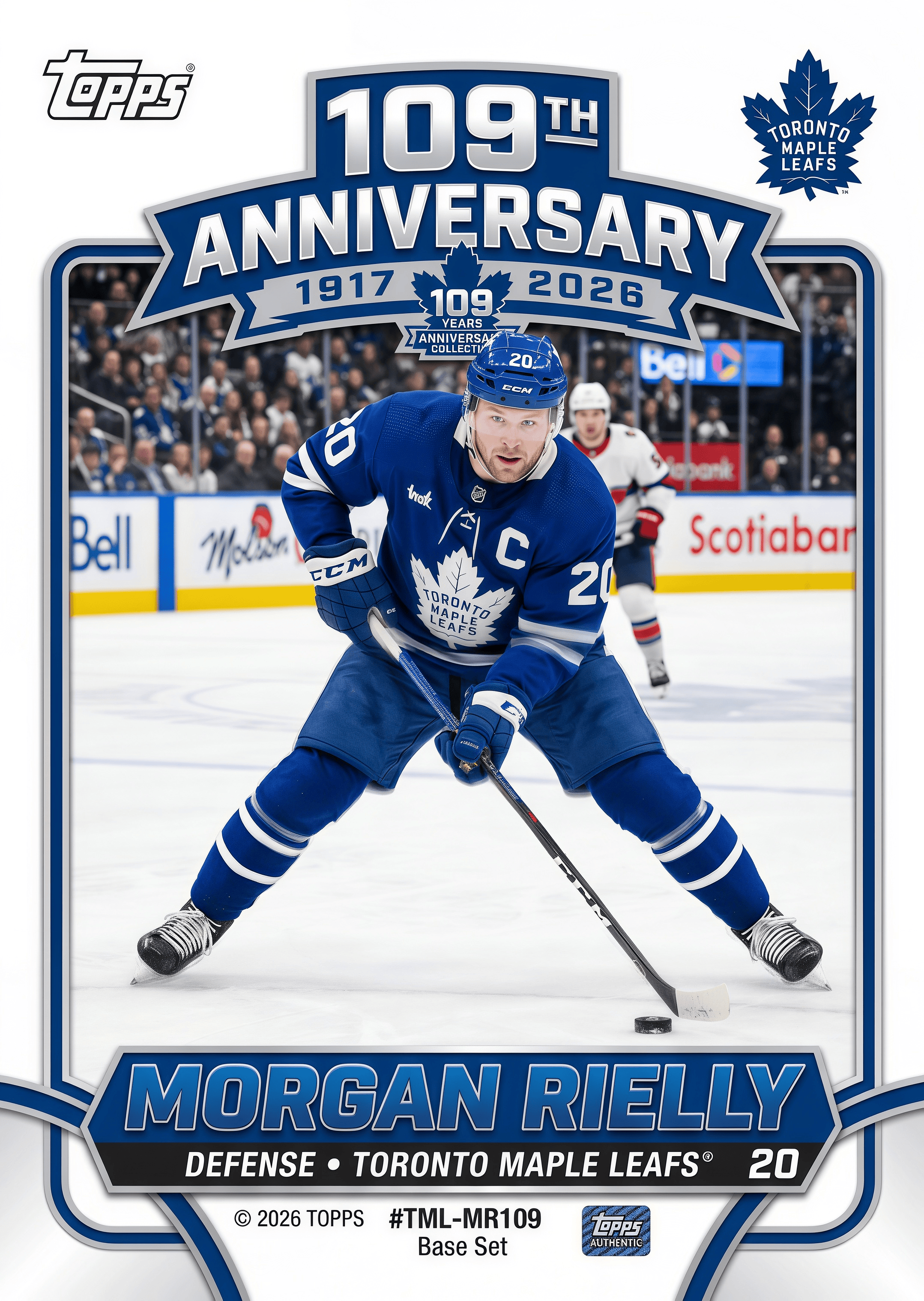 2026 Toronto Maple Leafs 109th Anniversary Hobby Box