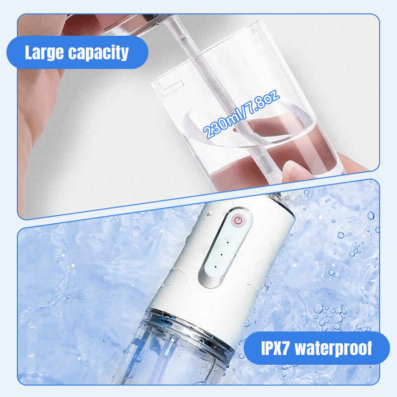 ⏳ Time-Limited Special! ⏰ Portable Oral Irrigator – Water Flosser! 💧🦷