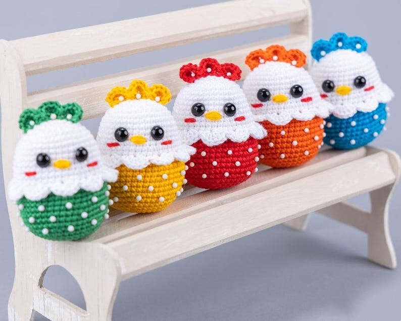 Handmade Crochet Easter Chick