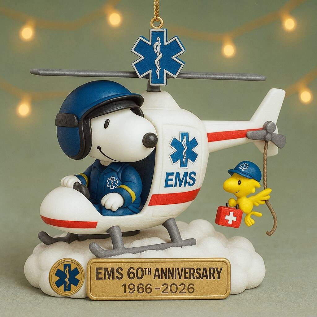 SNP EMS 60th Anniversary Ornament