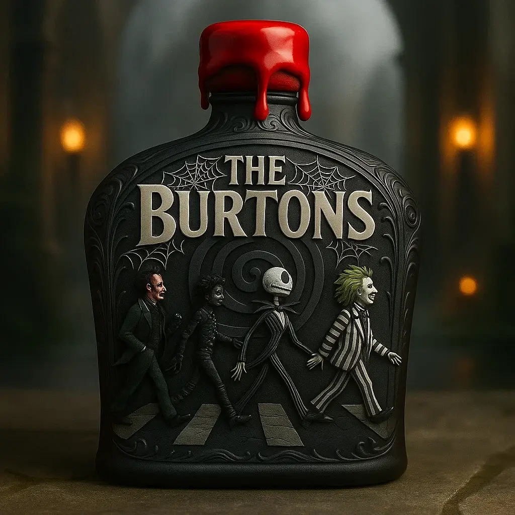 The Burtons Whisky Bottle