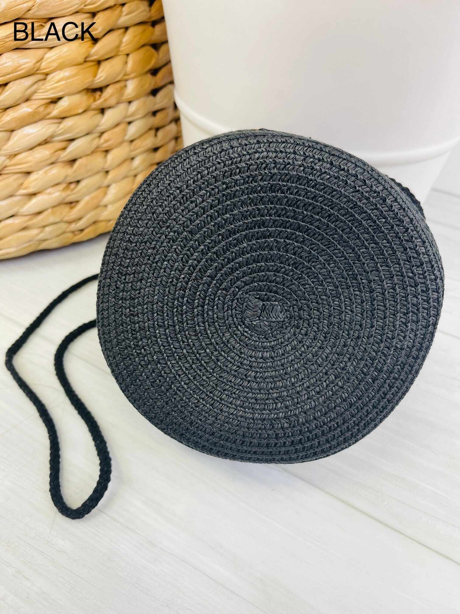 Mini Straw Circle Bag-Multiple Colors!