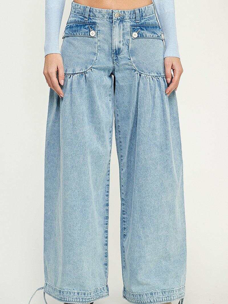 Lotus Tube Jeans