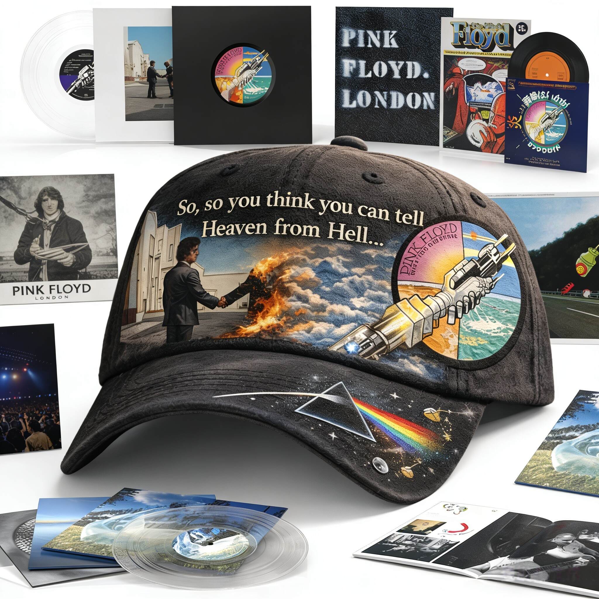Pink Floyd –“May You Be Here” 50th Anniversary Commemorative Collector's Hat