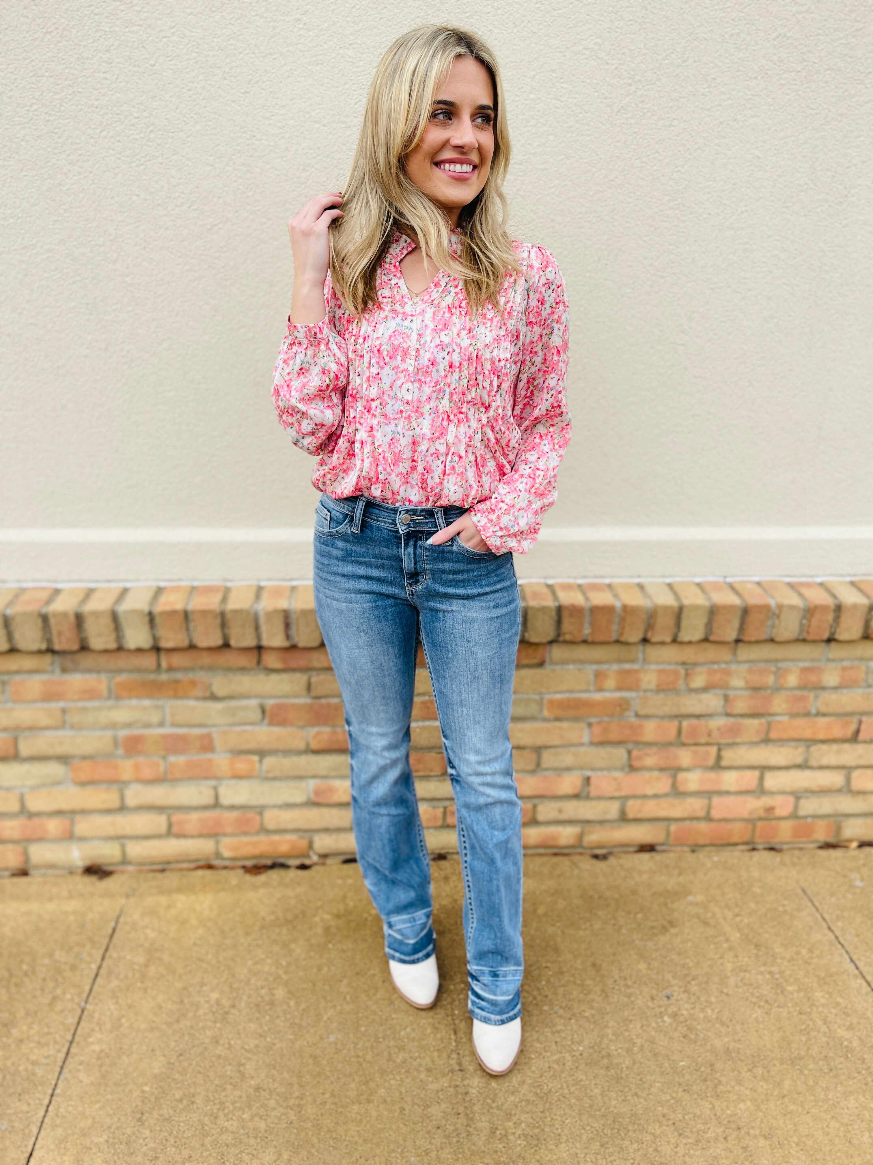 PLUS/REG Bet Your Boots Bootcut Jeans