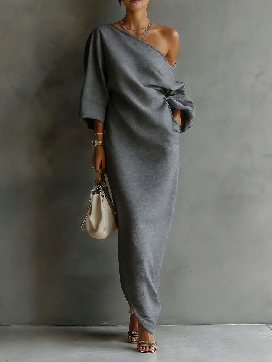 🔥Summer Arrivals🌟Women's Casual Off-the-shoulder Dress