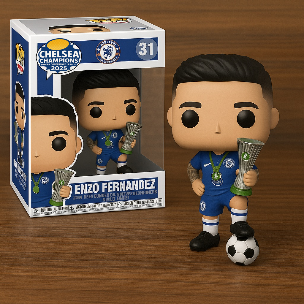 2025 Chelsea Europa Conference League Champion POP!