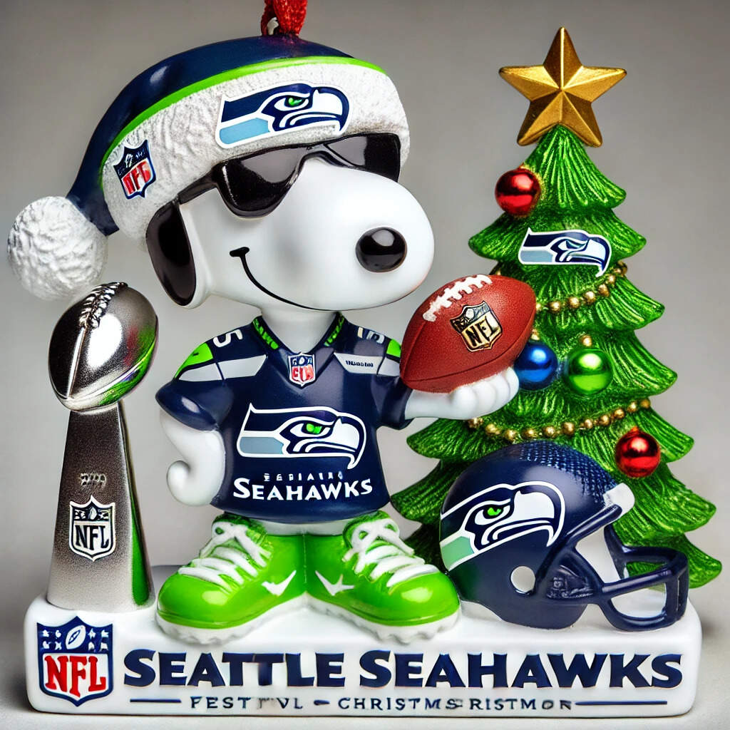 Football Team Christmas Ornaments