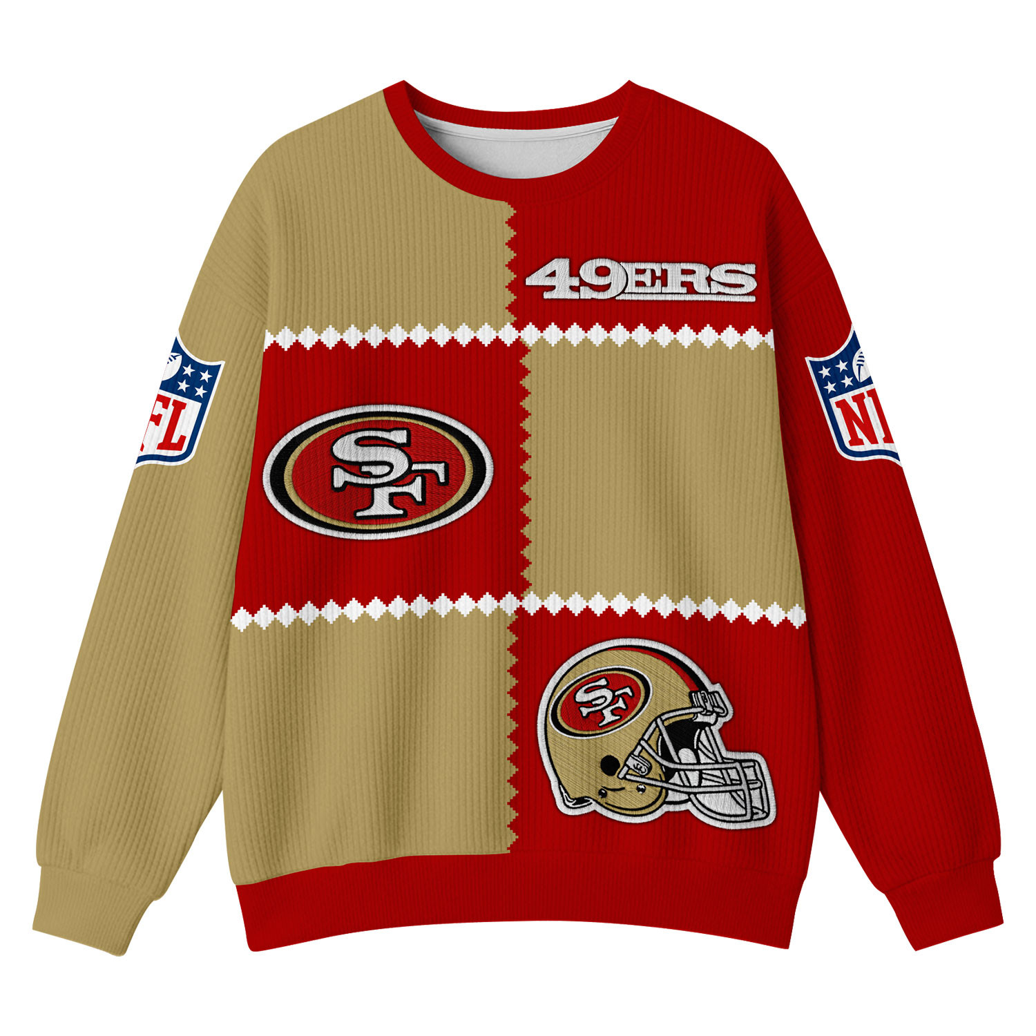San Francisco 49ers | Premium NFL Cozy Holiday SweatShirt NY