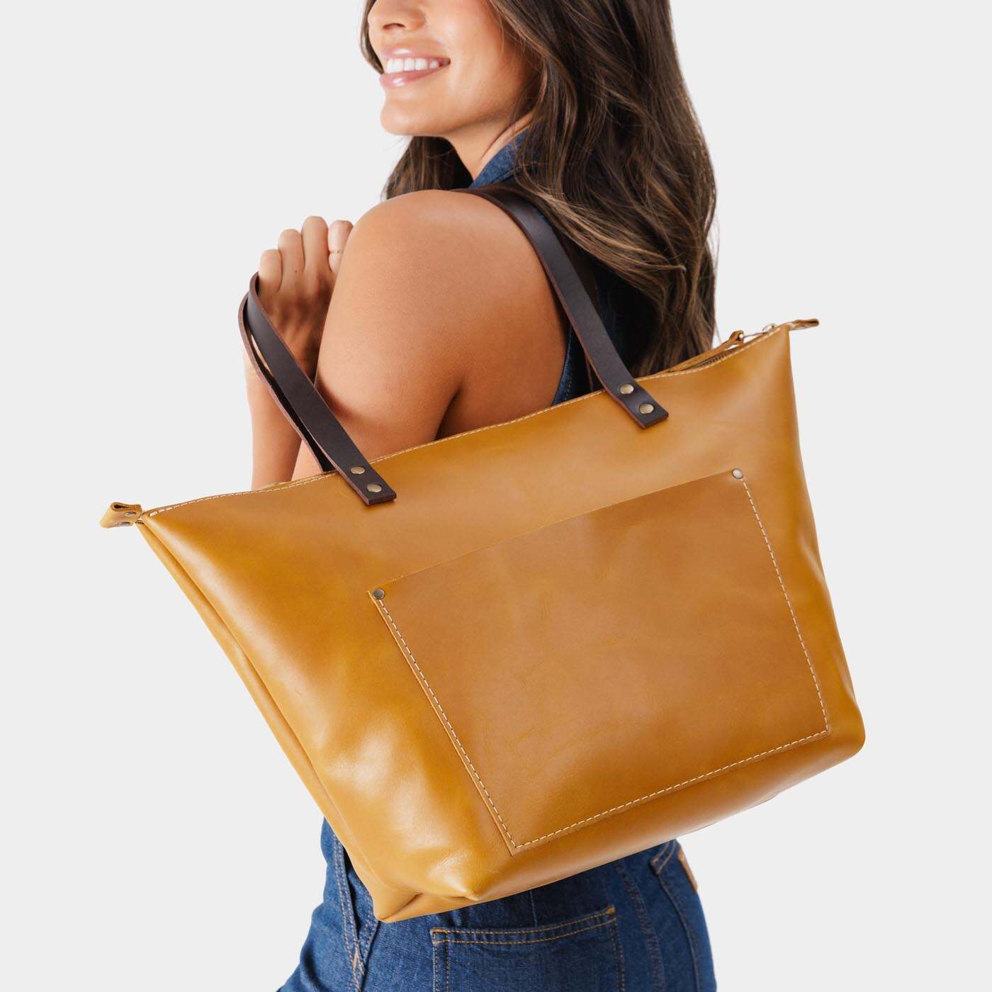 Leather Tote Bag - Limited Edition