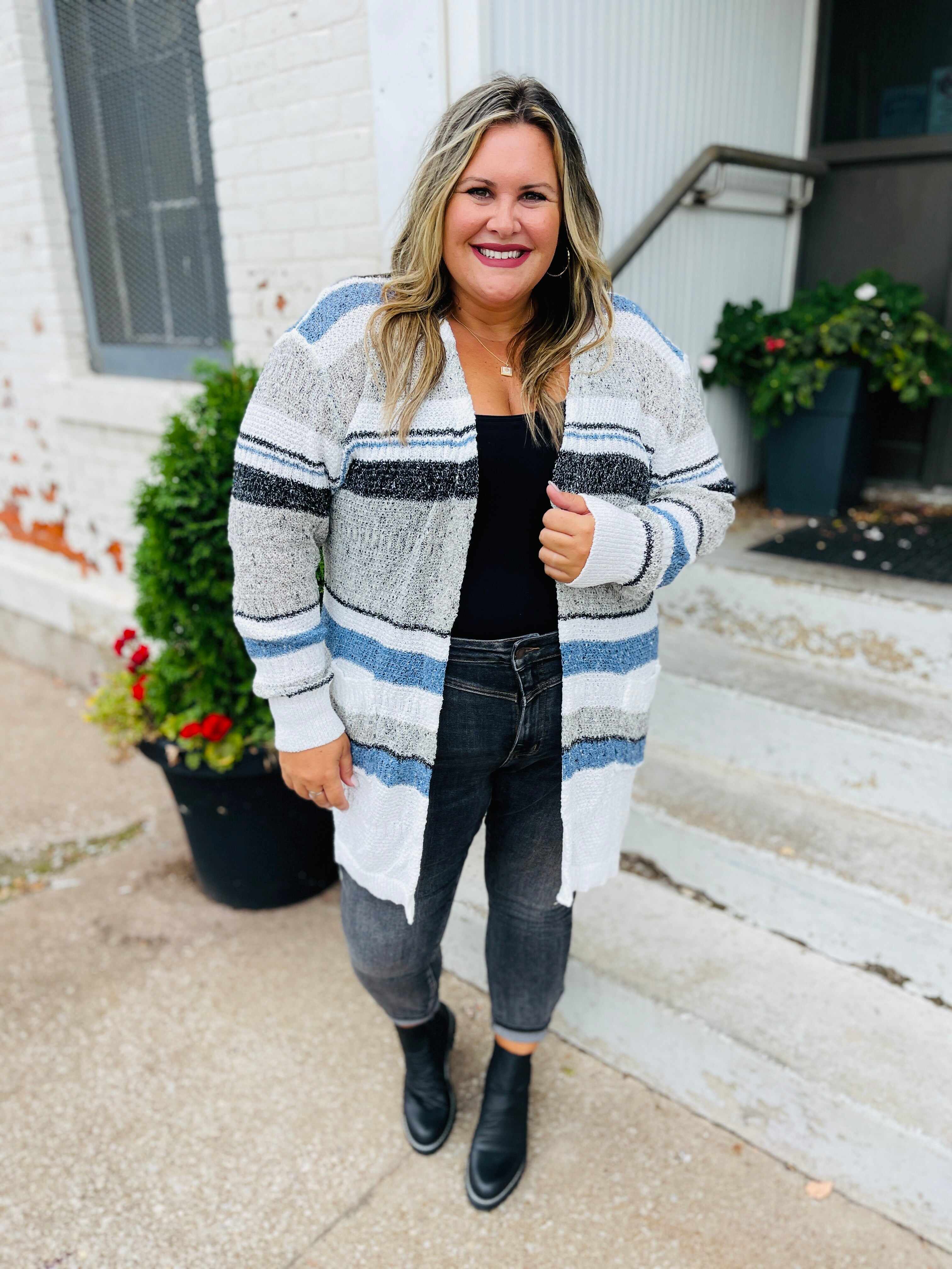 RESTOCK! Plus/Reg Shades of Grey Skinny Jeans