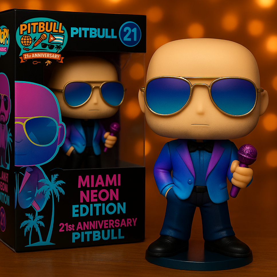 Pitbull 21th Anniversary POP Figure!