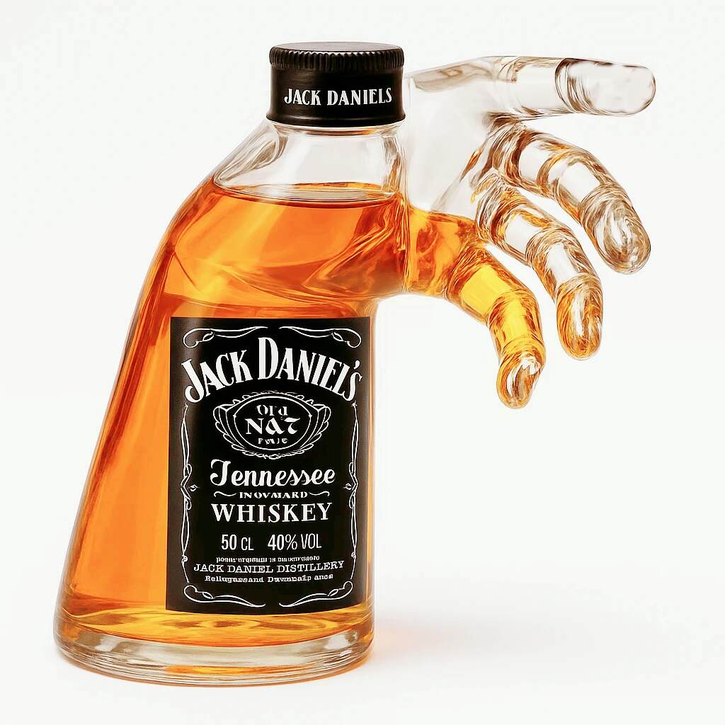 Talk to Me 2nd Anniversary Whisky Bottle