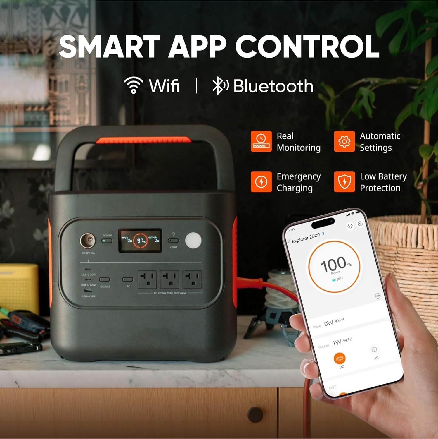 🔥Spring Fresh Sale 🎁2000 v2 Portable Power Station