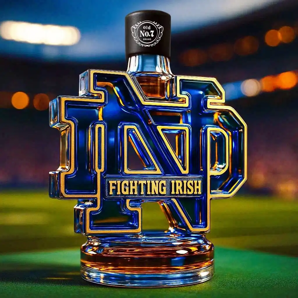 Notre Dame Fighting Irish Whiskey bottle