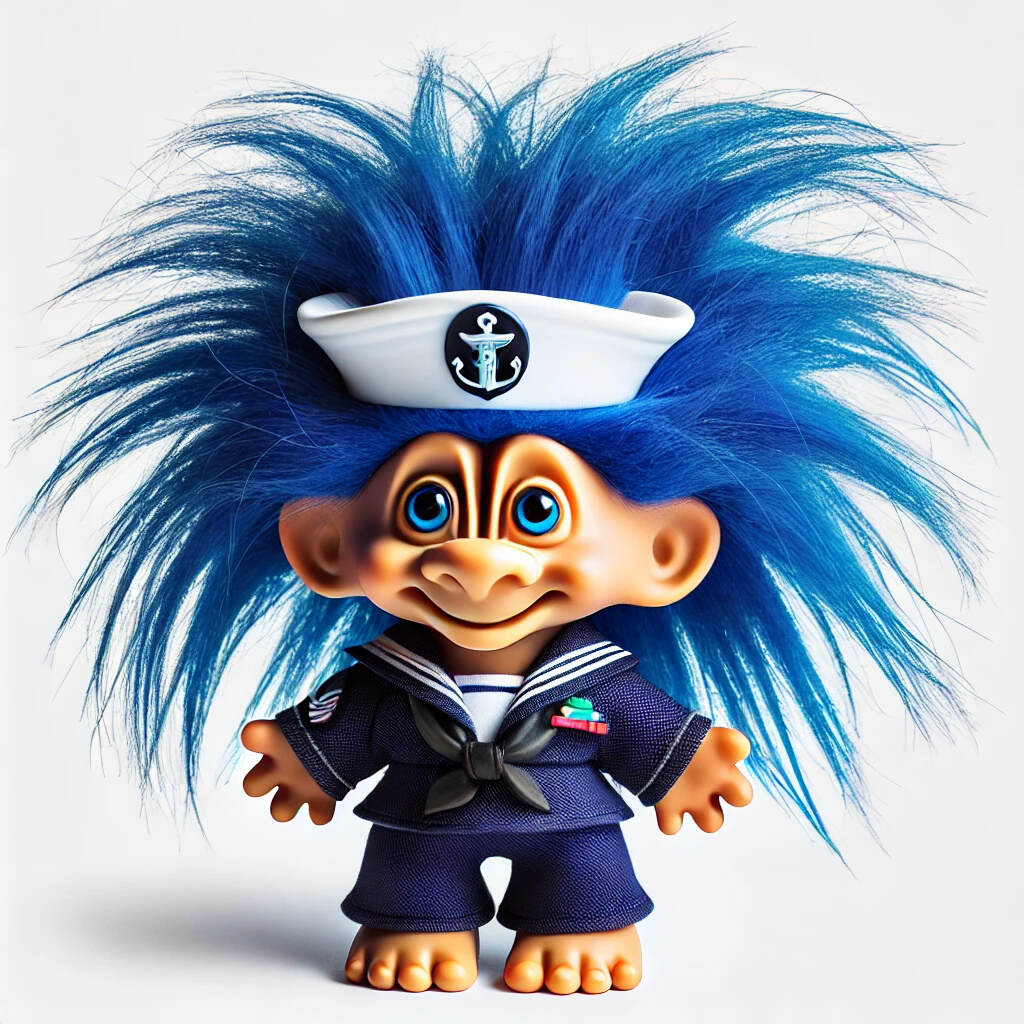 Military Troll Doll