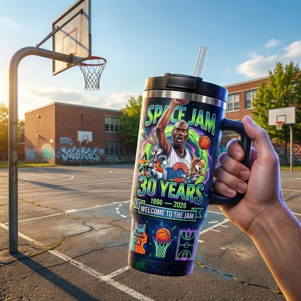 SPACE JAM 30th Anniversary Collectors Tumbler