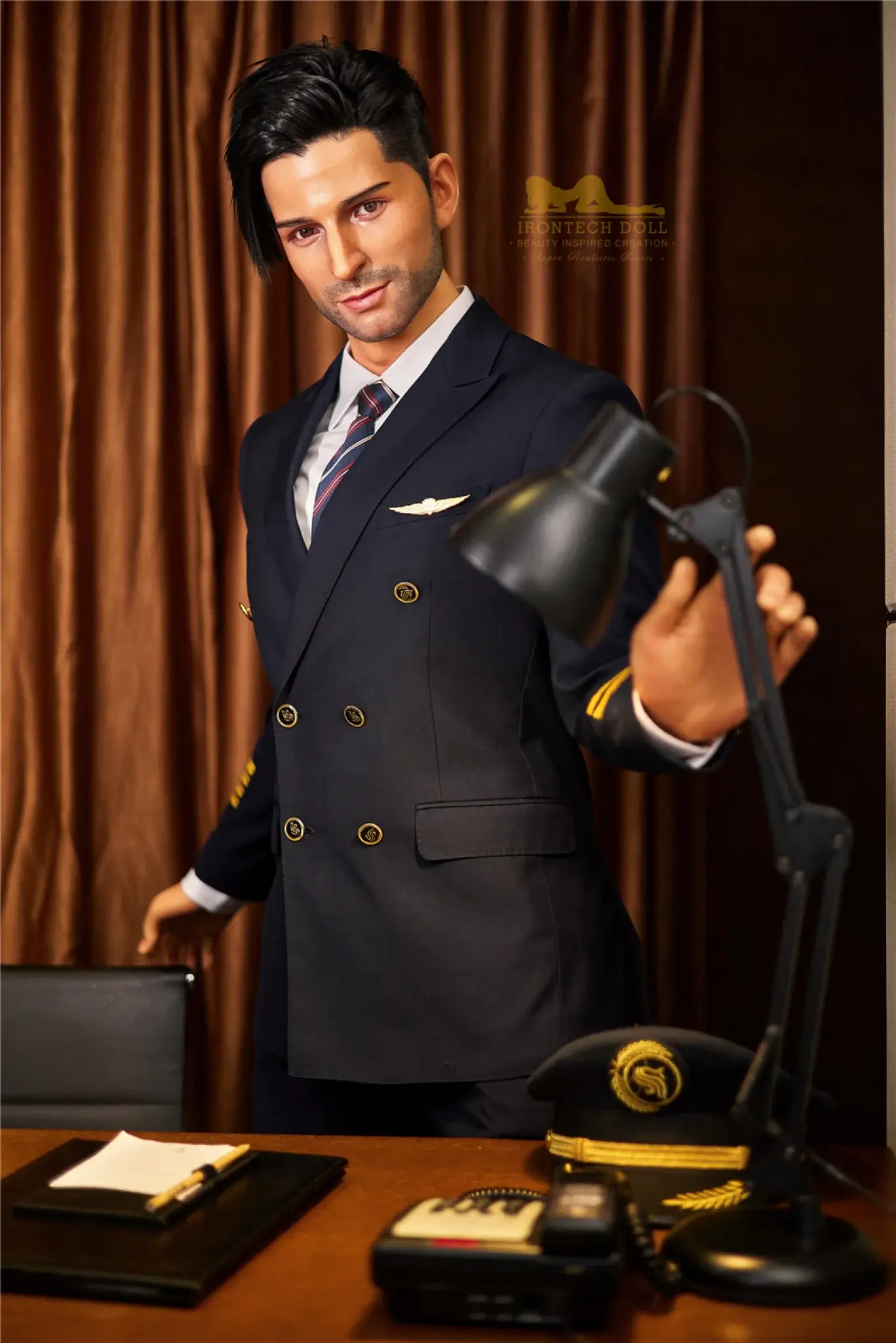 George Pilot Silicone Male Sex Doll - Joy Love Dolls Doll