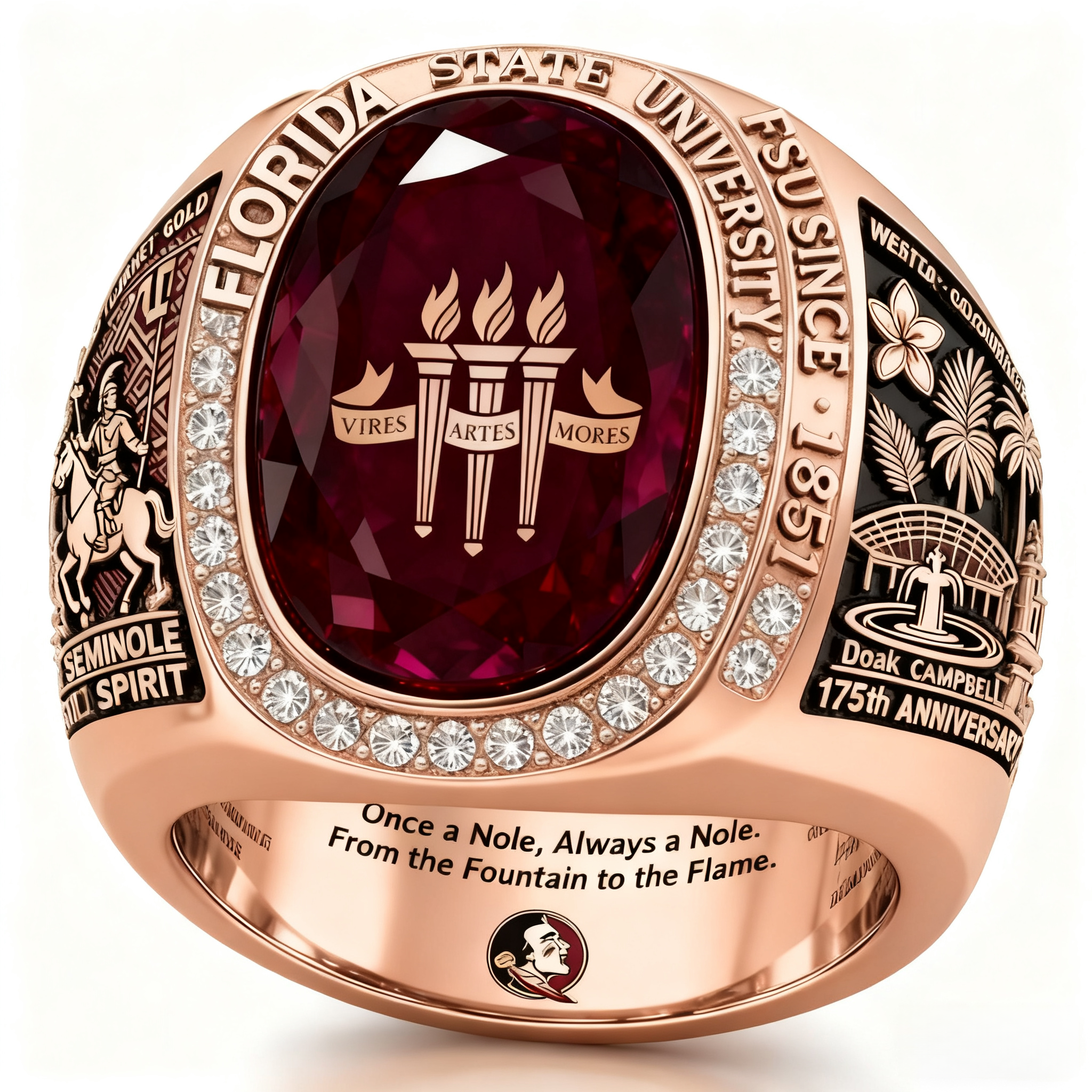 Florida State University 175th Anniversary Ring