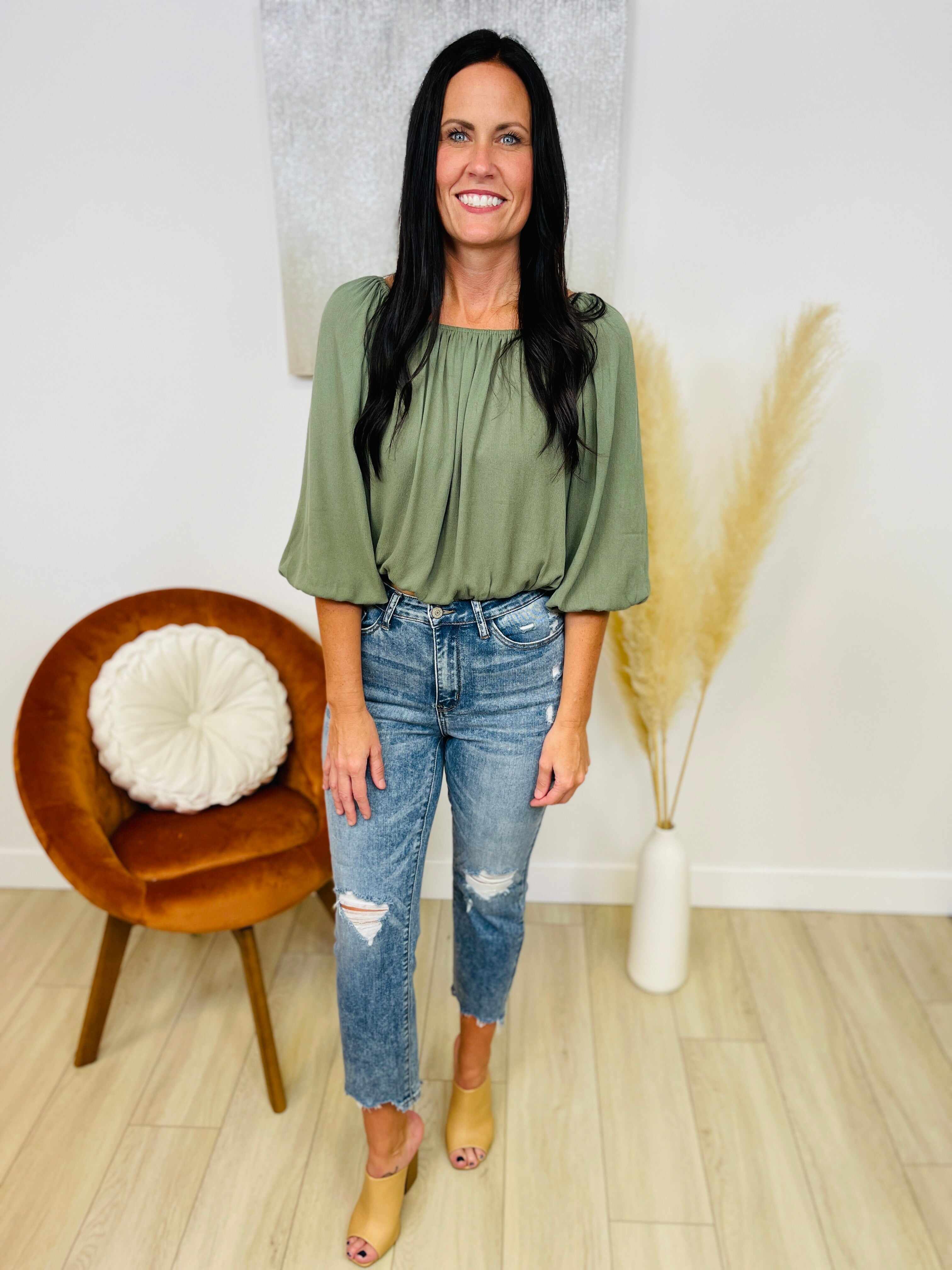 Plus/Reg More Than You Can Chew Hem Bootcut Jeans
