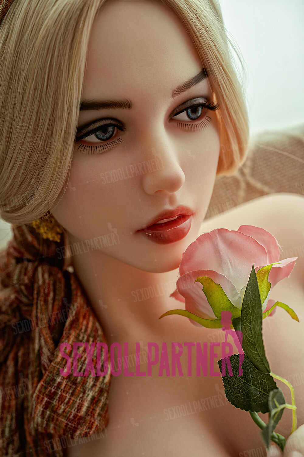 Brea 4.99ft/ 152cm #319 Head TPE Medium breasts Real-Size Blonde Lady Custom Sex Doll