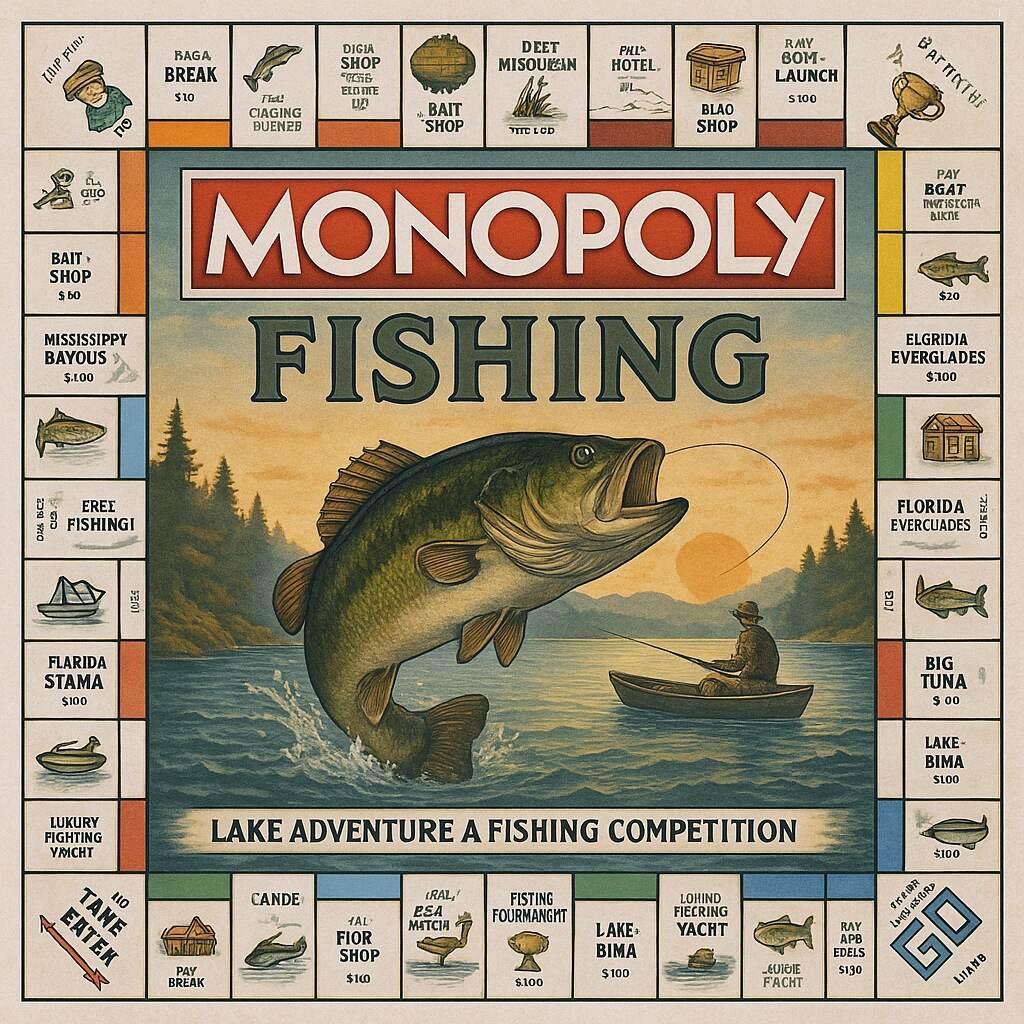 MONOPOLY: Fishing Edition