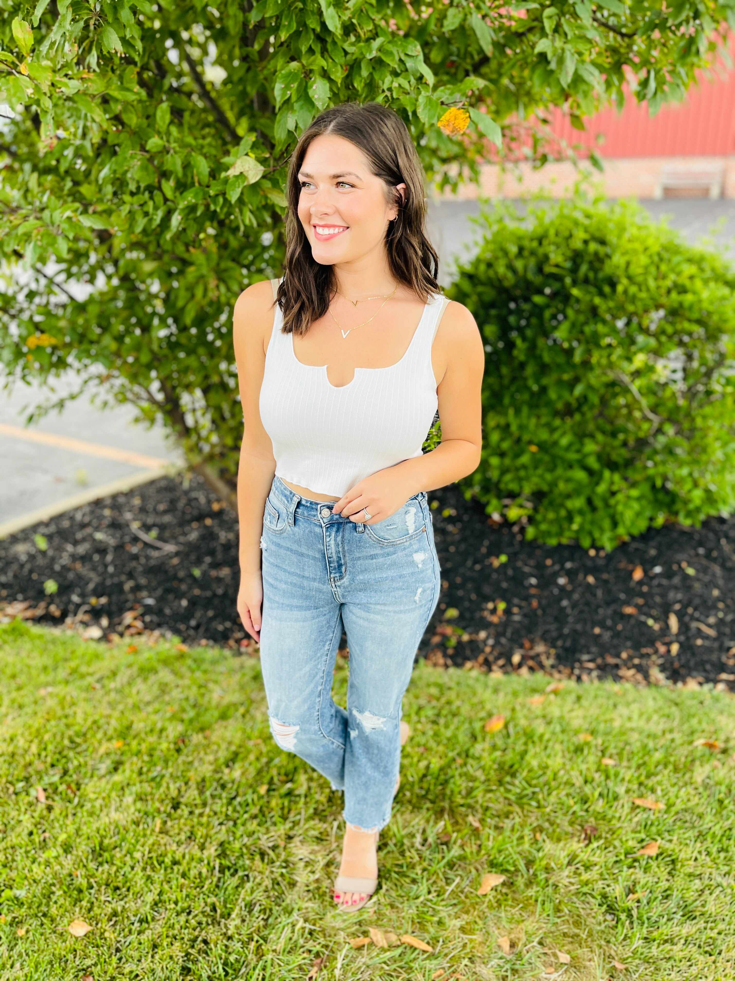 Plus/Reg More Than You Can Chew Hem Bootcut Jeans