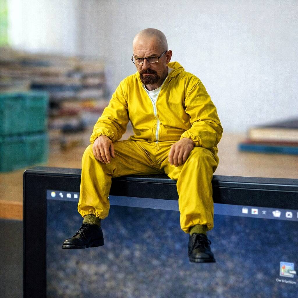 Walter White Desk Companion Figure