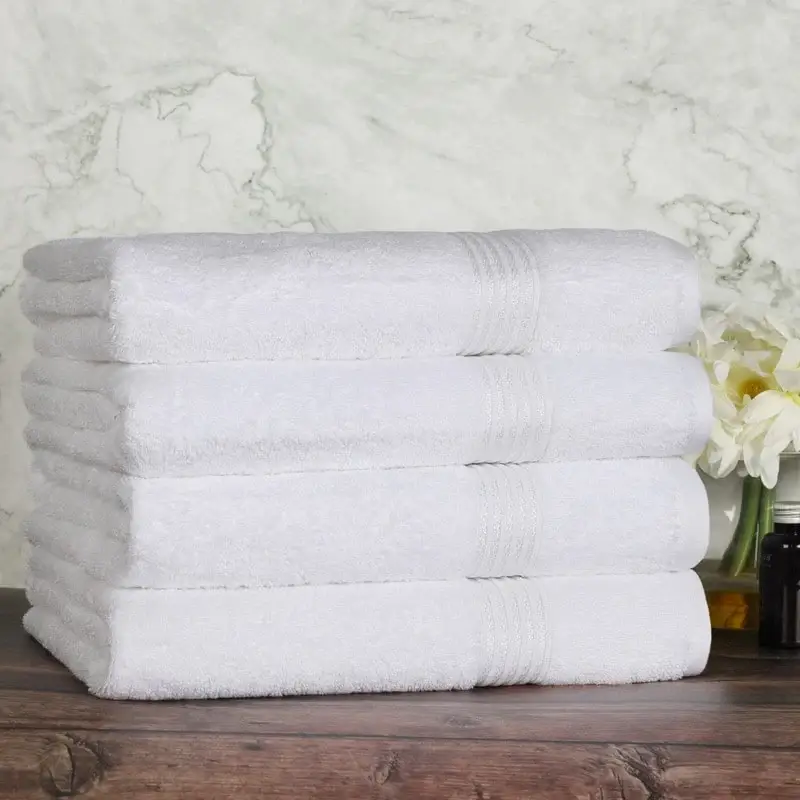 Blue Nile Mills Ibiza Egyptian Cotton Bath Towel, Set of 4