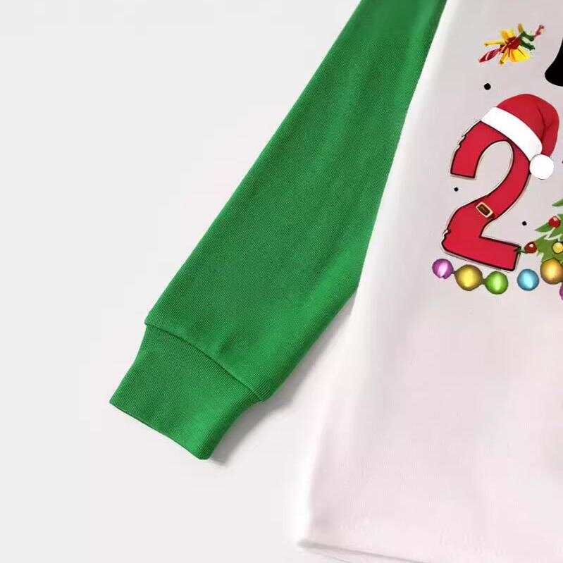 Green Plaid Christmas Pajamas Family Pajama Set