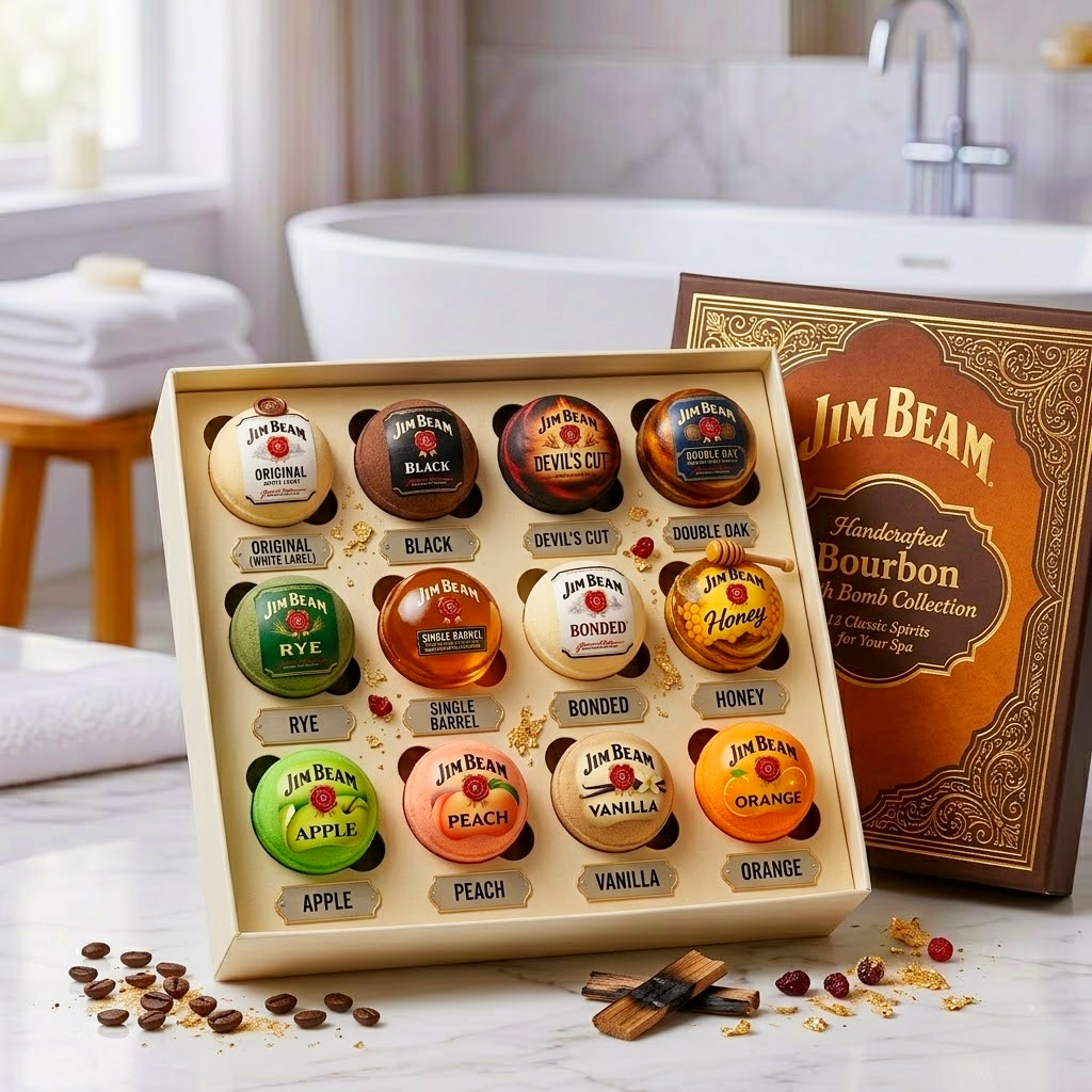 🥃  Whiskey-Infused Bath Bomb