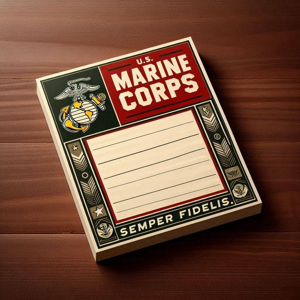 U.S. Military Pride Sticky Notes