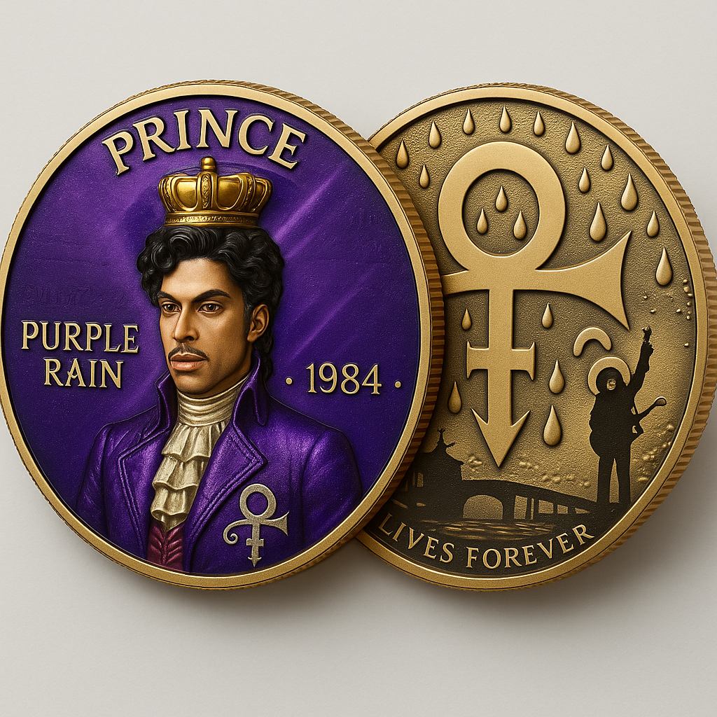 Prince “Purple Rain” Eternal Tribute Coin