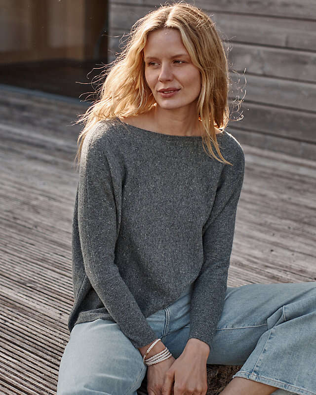Cashmere Cropped Sweater