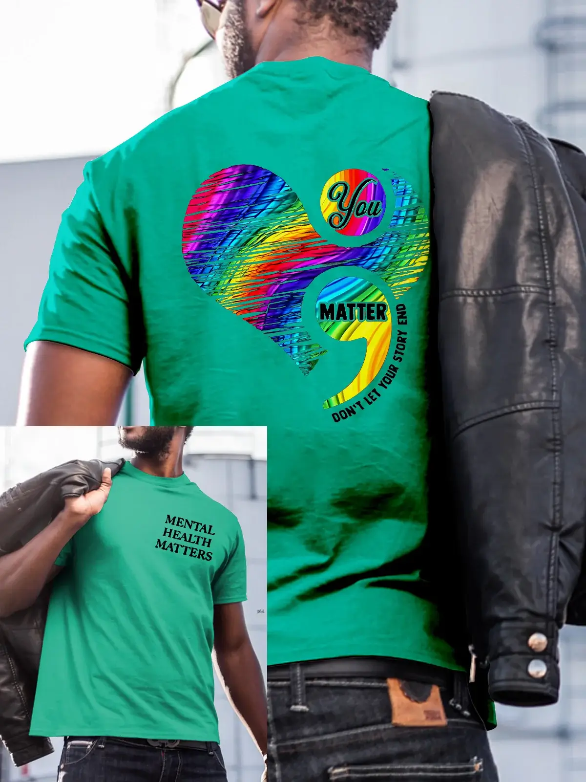 Men's Mental Health Matters You Matter, Don't Let Your Story End T-Shirt