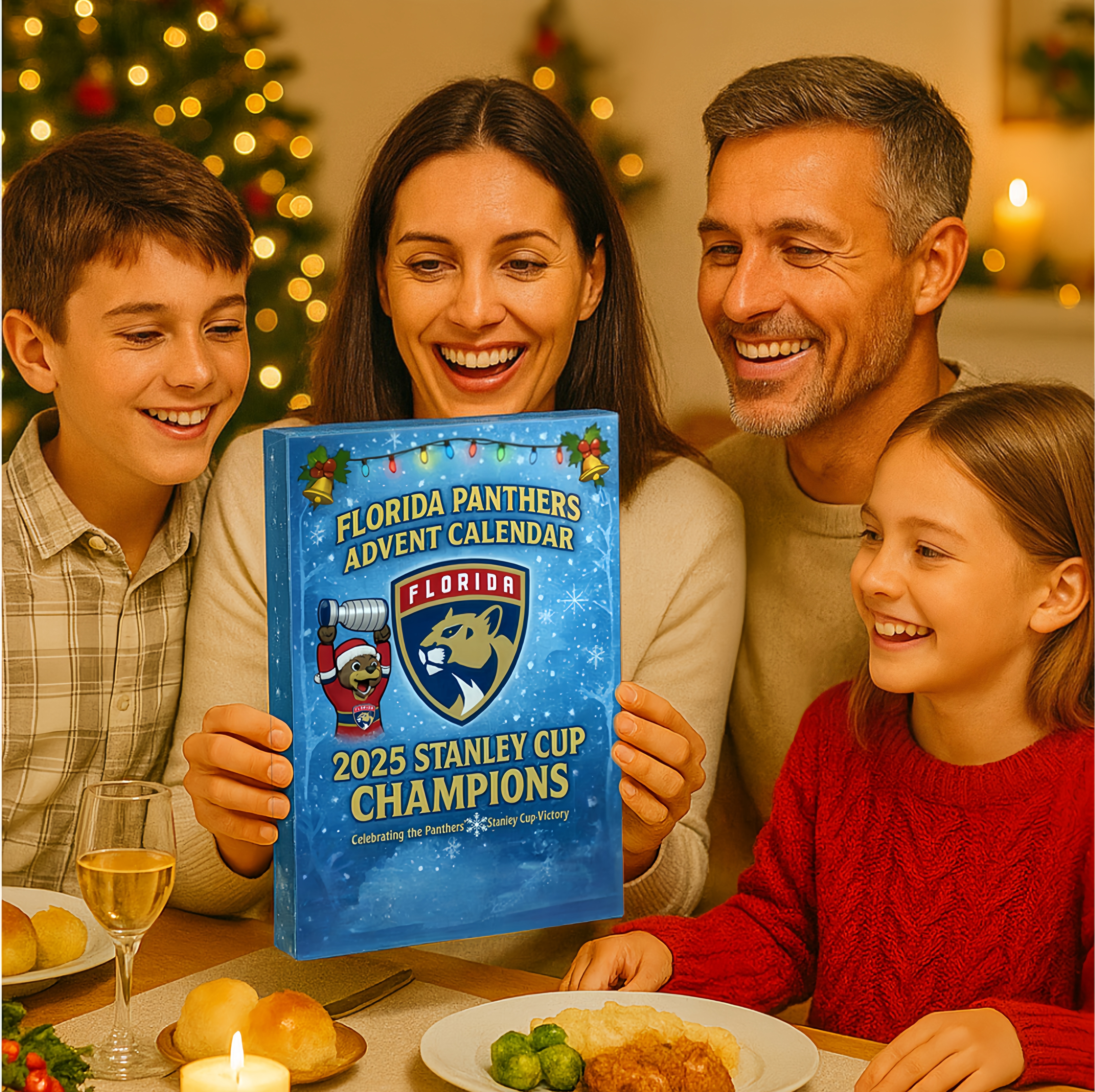 Florida Panthers 2025 Stanley Cup Champions Advent Calendar
