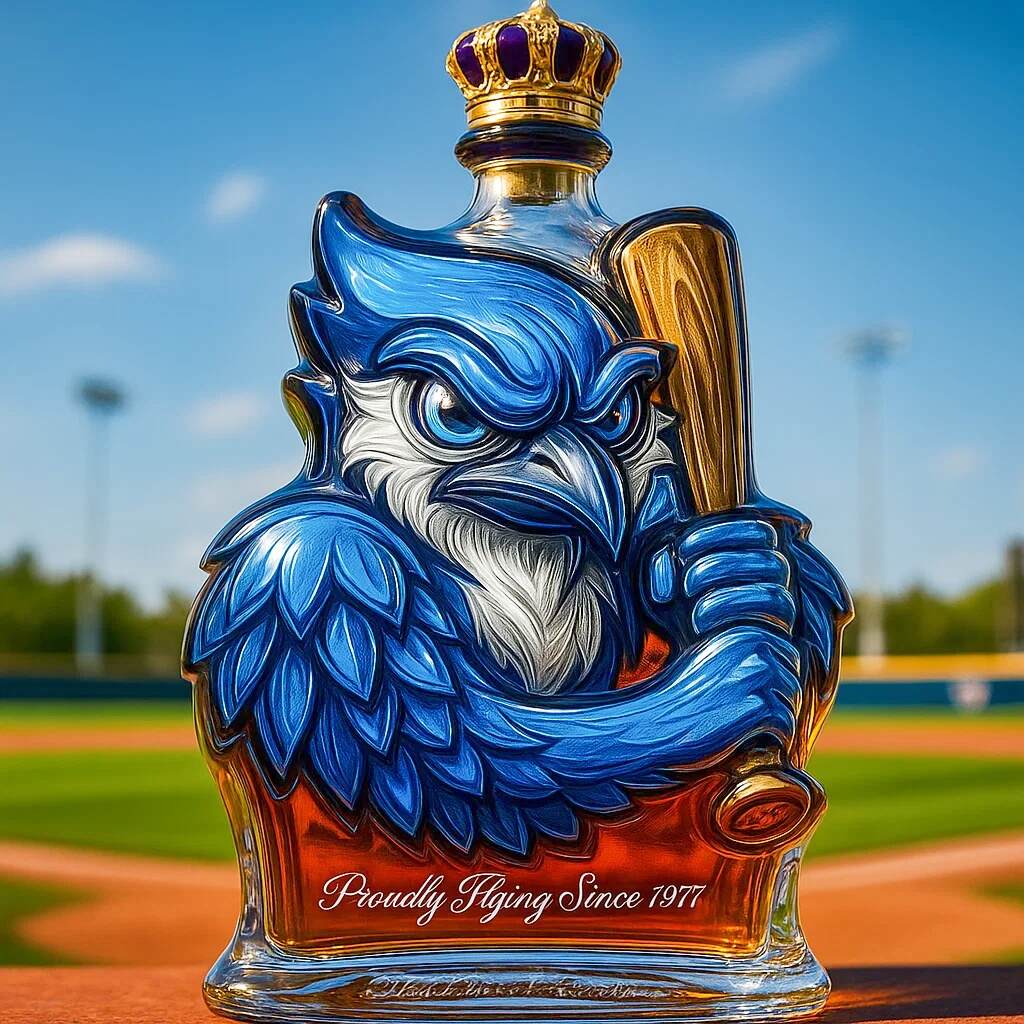 Toronto Blue Jays Whisky Bottle