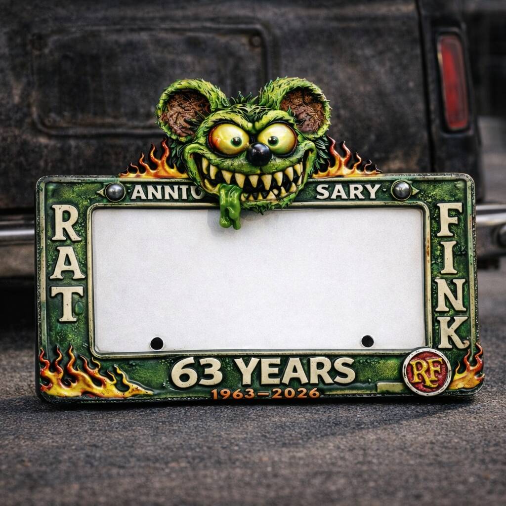 RF 63rd Anniversary License Plate Frame