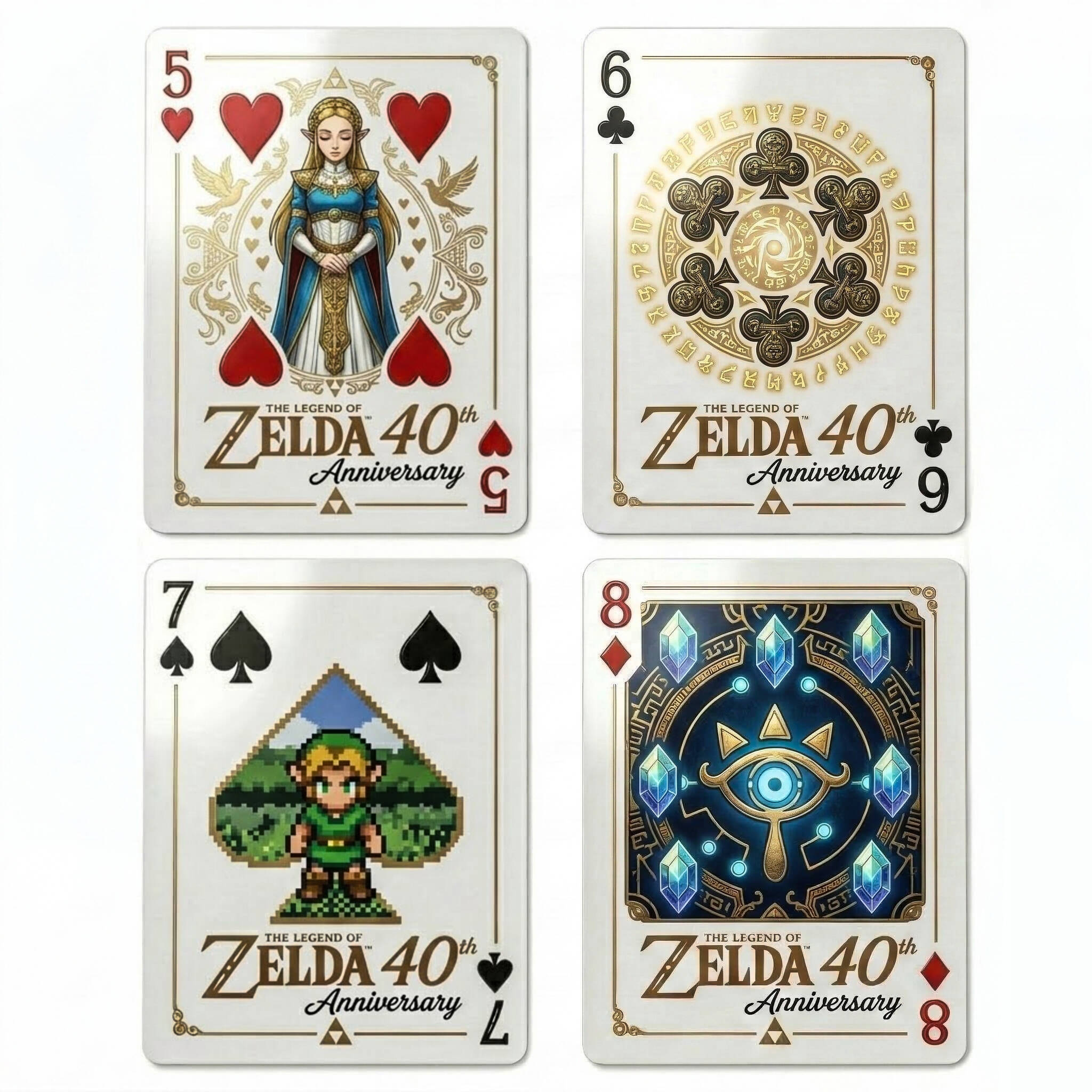 🗡️The Legend of Zelda 40th Anniversary Premium Playing Cards