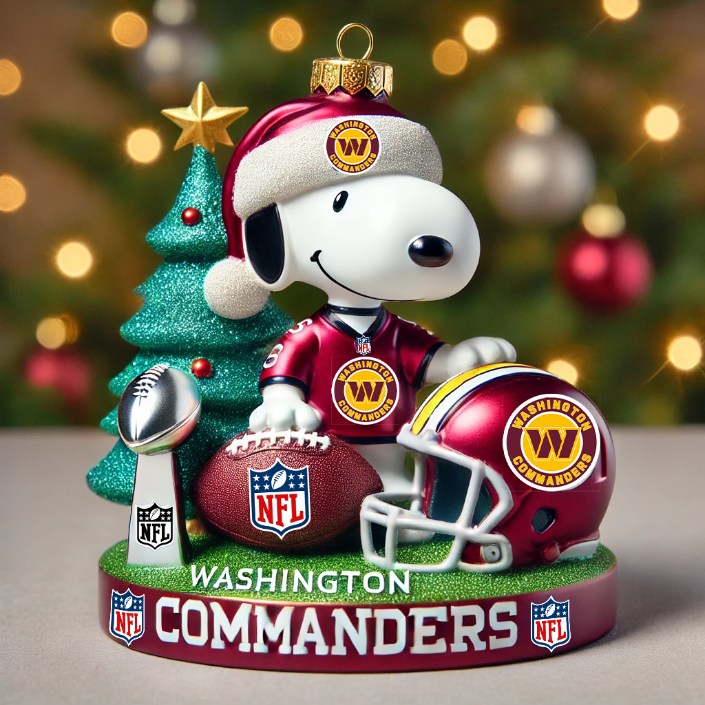 Football Team Christmas Ornaments