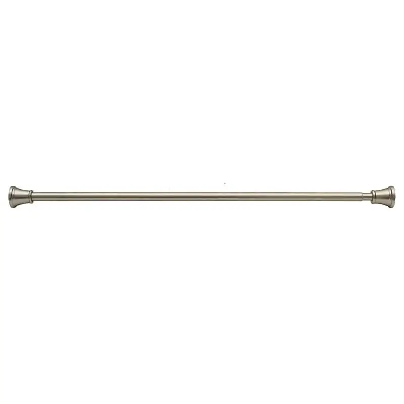 Utopia Alley Adjustable 72-Inch Shower Curtain Tension Rod - Rust-Proof Aluminum with Rubber End Cap, No Drill Installation