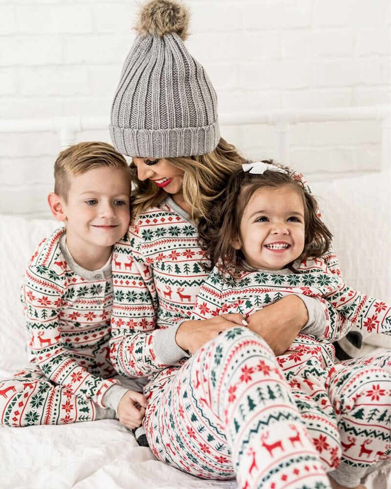 Family Matching Christmas Pajamas Set