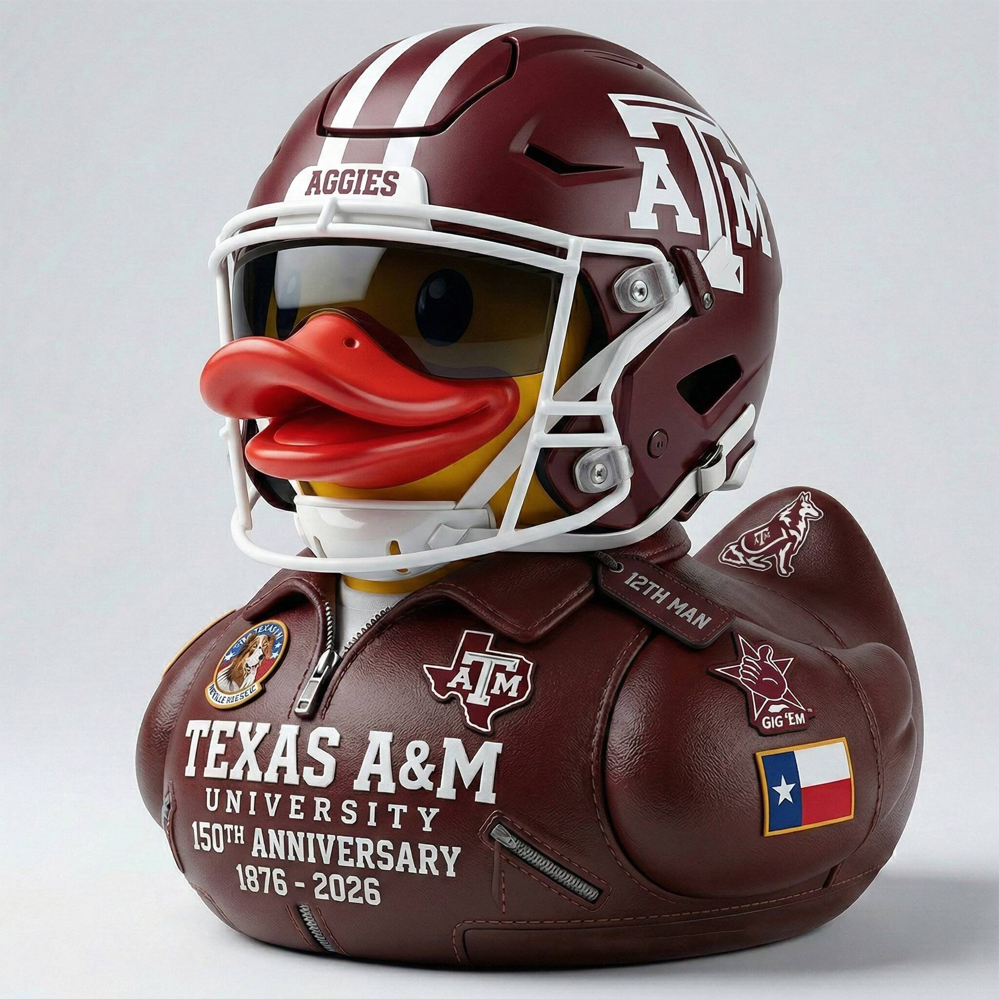 Texas A&M 150th Anniversary Duck