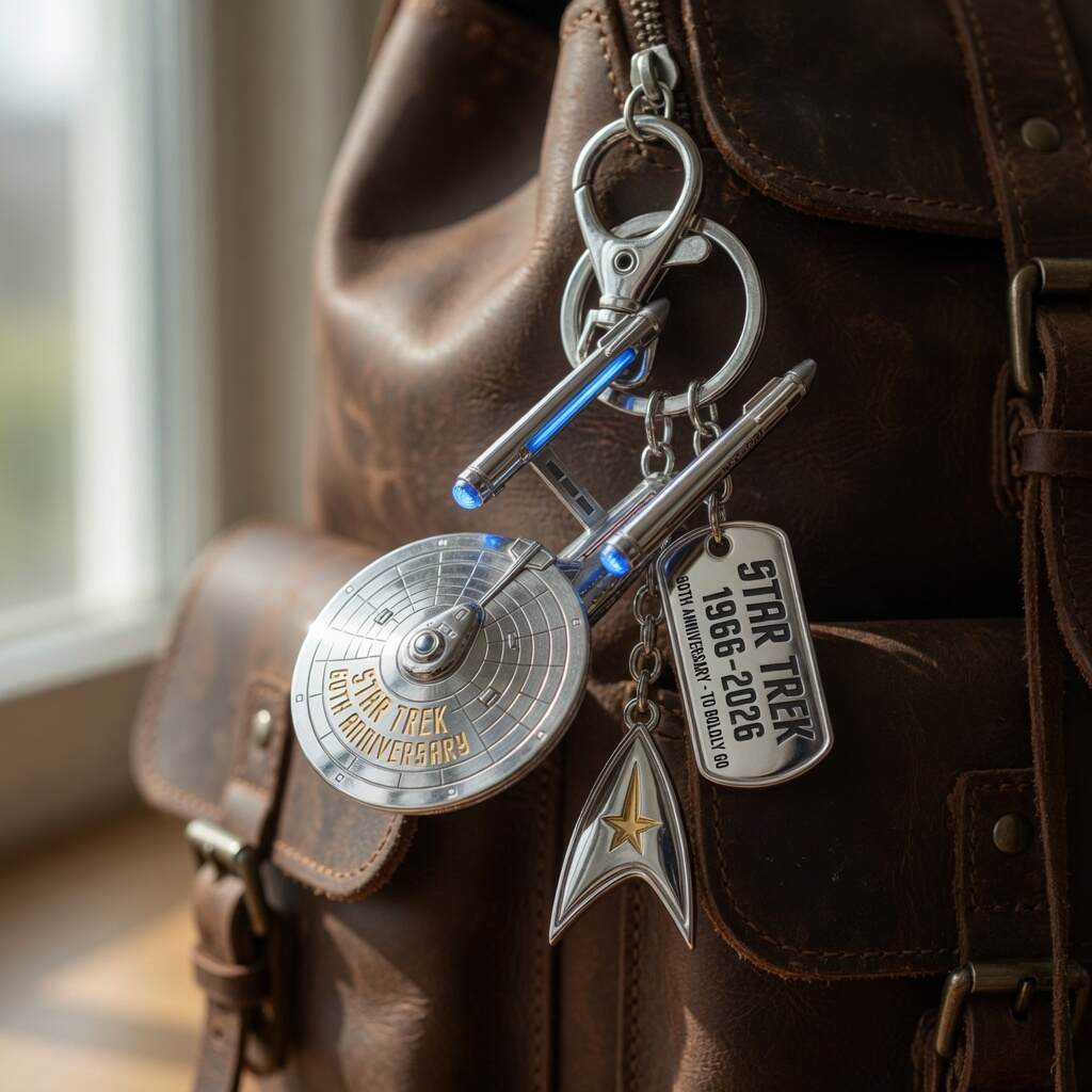 Star Trek 60th Anniversary Collectible Keychain