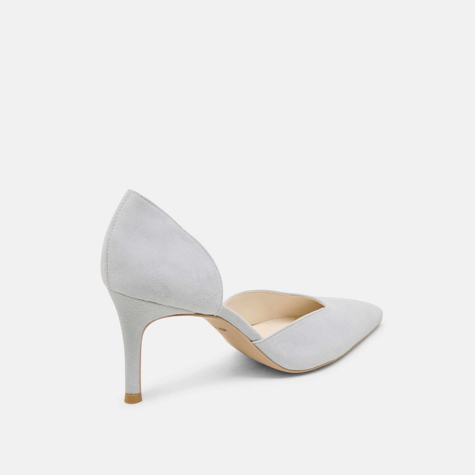 ELOY HEELS LIGHT BLUE SUEDE